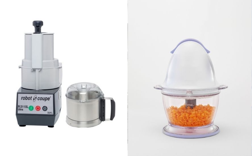 perbedaan food processor dan chopper