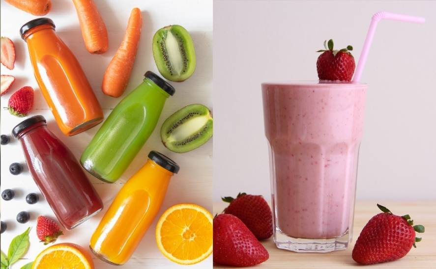 perbedaan jus dan smoothies